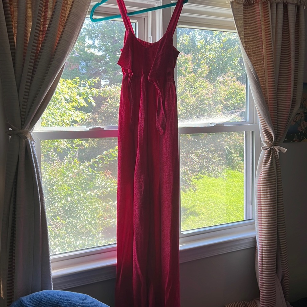 HATCH pink maternity jumpsuit